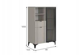 РИЧ Комод 2 со стеклом в Стрежевом - strezevoi.ok-mebel.com | фото 2
