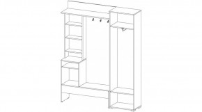 САБРИНА Прихожая в Стрежевом - strezevoi.ok-mebel.com | фото 3