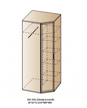 ШК-1011 (Шкаф угловой) в Стрежевом - strezevoi.ok-mebel.com | фото