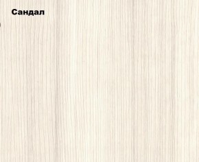 Шкаф 2-х створчатый Белла (Сандал, Графит/Дуб крафт) в Стрежевом - strezevoi.ok-mebel.com | фото 2