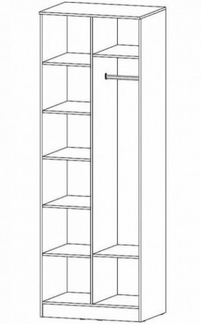 ГАММА Шкаф 2-х створчатый в Стрежевом - strezevoi.ok-mebel.com | фото 2