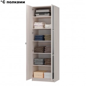 Шкаф 2-х створчатый Зарина ШК-01 (ясень белый) в Стрежевом - strezevoi.ok-mebel.com | фото 3