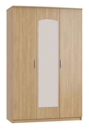 Шкаф 3-х дверный с зеркалом Шк210.1 МС Ирина в Стрежевом - strezevoi.ok-mebel.com | фото