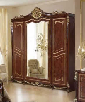 Шкаф 4-х дверный с зеркалами (19.144) Джоконда в Стрежевом - strezevoi.ok-mebel.com | фото