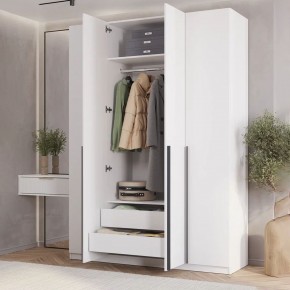 Шкаф 4-х створчатый Айрон ШК-13 (белый) в Стрежевом - strezevoi.ok-mebel.com | фото 4