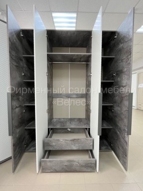 Шкаф 4-ств. для одежды "Лео" в Стрежевом - strezevoi.ok-mebel.com | фото 2