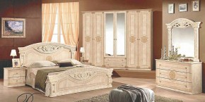 Шкаф 6-и дверный с зеркалами (02.146) Рома (беж) в Стрежевом - strezevoi.ok-mebel.com | фото 3