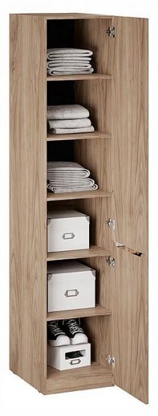 Шкаф для белья Глосс СМ-319.07.002 в Стрежевом - strezevoi.ok-mebel.com | фото 2