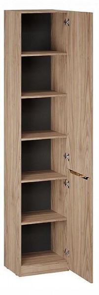 Шкаф для белья Глосс СМ-319.07.012 в Стрежевом - strezevoi.ok-mebel.com | фото 3