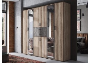 Шкаф для белья Паркинс в Стрежевом - strezevoi.ok-mebel.com | фото 3