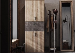 Шкаф для белья Паркинс в Стрежевом - strezevoi.ok-mebel.com | фото 6