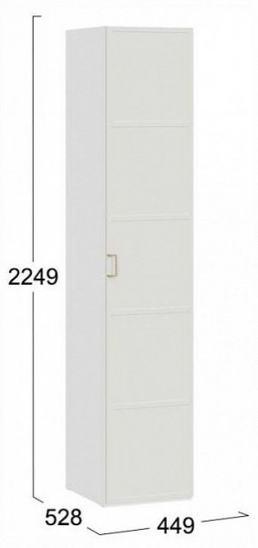 Шкаф для белья Стелла в Стрежевом - strezevoi.ok-mebel.com | фото 4