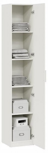 Шкаф для белья Стелла Исп.2 в Стрежевом - strezevoi.ok-mebel.com | фото 3
