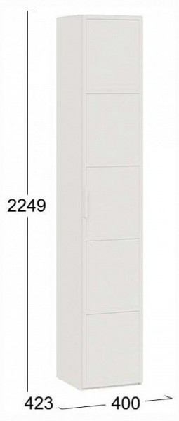 Шкаф для белья Стелла Исп.2 в Стрежевом - strezevoi.ok-mebel.com | фото 4