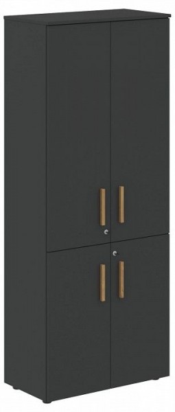 Шкаф книжный Forta FHC 80.3(Z) в Стрежевом - strezevoi.ok-mebel.com | фото