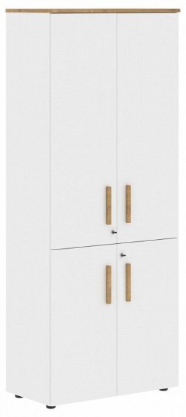 Шкаф книжный Forta FHC 80.3(Z) в Стрежевом - strezevoi.ok-mebel.com | фото