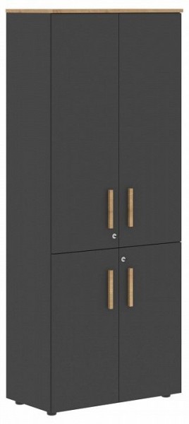 Шкаф книжный Forta FHC 80.3(Z) в Стрежевом - strezevoi.ok-mebel.com | фото