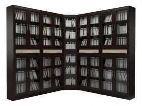 Шкаф книжный Мебелайн-24 в Стрежевом - strezevoi.ok-mebel.com | фото 2