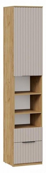 Шкаф комбинированный Хилтон Исп. 2 в Стрежевом - strezevoi.ok-mebel.com | фото 2