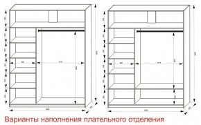 Шкаф-купе 1800 серии SOFT D8+D2+B2+PL4 (2 ящика+F обр.штанга) профиль «Графит» в Стрежевом - strezevoi.ok-mebel.com | фото 7