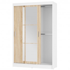 Шкаф-купе Денвер ШКК-03 (белый/сонома) в Стрежевом - strezevoi.ok-mebel.com | фото 3