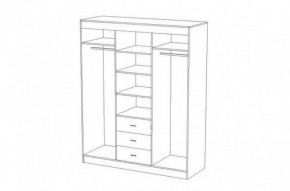 Шкаф-купе Фортуна (Венге/Дуб Белфорд) в Стрежевом - strezevoi.ok-mebel.com | фото 2