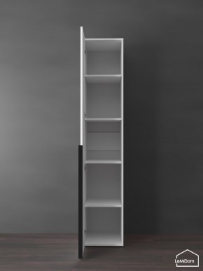 Шкаф Linnea MHR-1-2 2050х400х510 (Белый-М 11.1.2) в Стрежевом - strezevoi.ok-mebel.com | фото 4