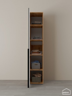 Шкаф Linnea MHR-1-2 2050х400х510 (ДВ-М 11.1.25) в Стрежевом - strezevoi.ok-mebel.com | фото 4