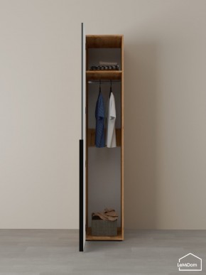 Шкаф Linnea MHR-1 2050х400х510 (ДВ-М 11.1.25) в Стрежевом - strezevoi.ok-mebel.com | фото 4