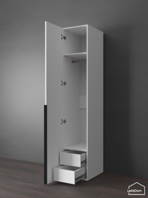 Шкаф Linnea MHR-1-3 2050х400х510 (Белый-М 11.1.2) в Стрежевом - strezevoi.ok-mebel.com | фото 7