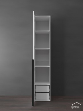 Шкаф Linnea MHR-1-3 2050х400х510 (Белый-М 11.1.2) в Стрежевом - strezevoi.ok-mebel.com | фото 7