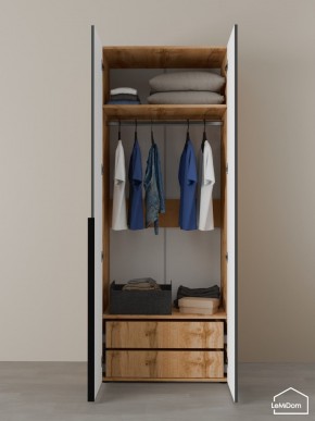 Шкаф Linnea MHR-2-3 2050х800х510 (ДВ-М 11.1.25) в Стрежевом - strezevoi.ok-mebel.com | фото 5