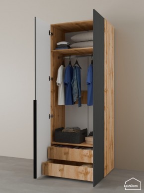 Шкаф Linnea MHR-2-3 2050х800х510 (ДВ-М 11.1.25) в Стрежевом - strezevoi.ok-mebel.com | фото 6