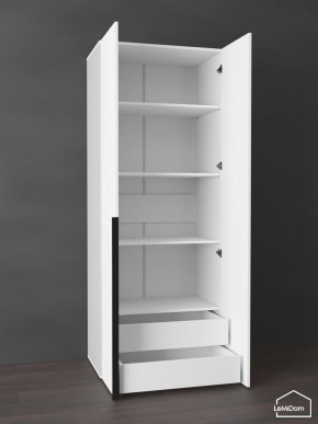 Шкаф Linnea MHR-2-4 2050х800х510 (Белый-М 11.1.2) в Стрежевом - strezevoi.ok-mebel.com | фото 5