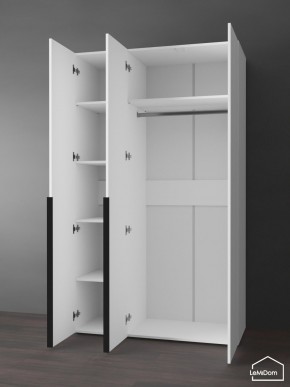 Шкаф Linnea MHR-3-1 2050х1200х510 (Белый-М 11.1.2) в Стрежевом - strezevoi.ok-mebel.com | фото 5