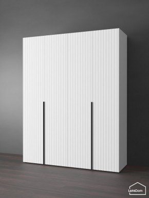 Шкаф Linnea MHR-4-2 2050х1600х510 (Белый-М 11.1.2) в Стрежевом - strezevoi.ok-mebel.com | фото
