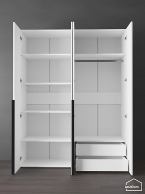 Шкаф Linnea MHR-4-2 2050х1600х510 (Белый-М 11.1.2) в Стрежевом - strezevoi.ok-mebel.com | фото 5