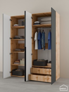 Шкаф Linnea MHR-4-2 2050х1600х510 (ДВ-М 11.1.25) в Стрежевом - strezevoi.ok-mebel.com | фото 5