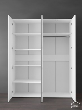Шкаф Linnea MHR-4PO-1 2050х1600х510 (Белый-М 11.1.2) в Стрежевом - strezevoi.ok-mebel.com | фото 4