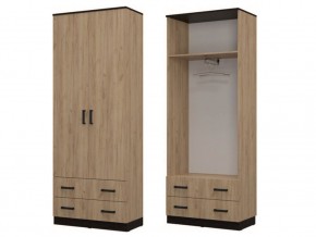 Шкаф «ЛОФТ» для одежды с 2-я ящиками в Стрежевом - strezevoi.ok-mebel.com | фото 2