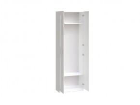 Шкаф МАКС двухдверный узкий, цвет белый в Стрежевом - strezevoi.ok-mebel.com | фото 2