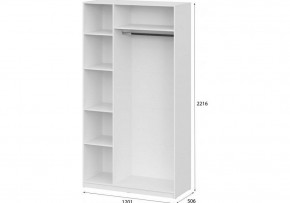 Шкаф платяной Даиго в Стрежевом - strezevoi.ok-mebel.com | фото 3