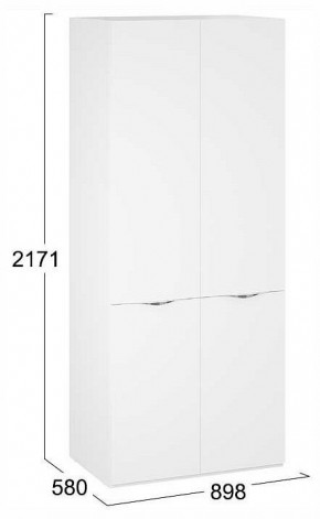 Шкаф платяной Глосс СМ-319.07.003 в Стрежевом - strezevoi.ok-mebel.com | фото 4