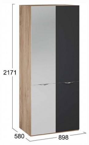 Шкаф платяной Глосс СМ-319.07.005 в Стрежевом - strezevoi.ok-mebel.com | фото 4