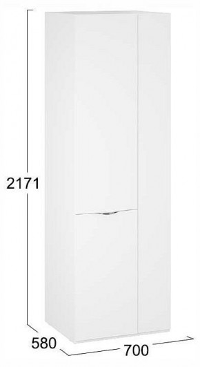 Шкаф платяной Глосс СМ-319.07.006 в Стрежевом - strezevoi.ok-mebel.com | фото 4