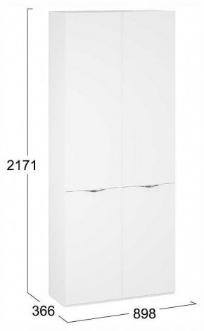 Шкаф платяной Глосс СМ-319.07.013 в Стрежевом - strezevoi.ok-mebel.com | фото 4
