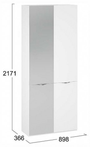 Шкаф платяной Глосс СМ-319.07.015 в Стрежевом - strezevoi.ok-mebel.com | фото 4