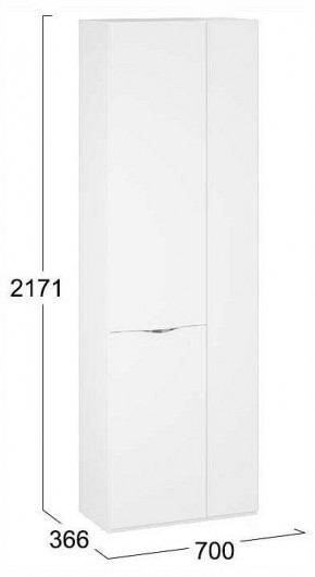 Шкаф платяной Глосс СМ-319.07.016 в Стрежевом - strezevoi.ok-mebel.com | фото 4