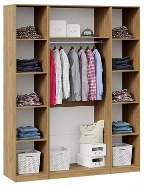Шкаф платяной Хилтон в Стрежевом - strezevoi.ok-mebel.com | фото 3