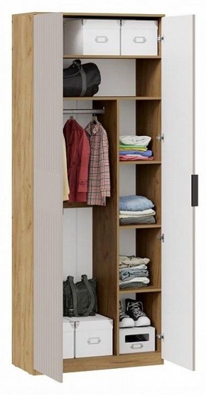 Шкаф платяной Хилтон Исп. 2 в Стрежевом - strezevoi.ok-mebel.com | фото 3